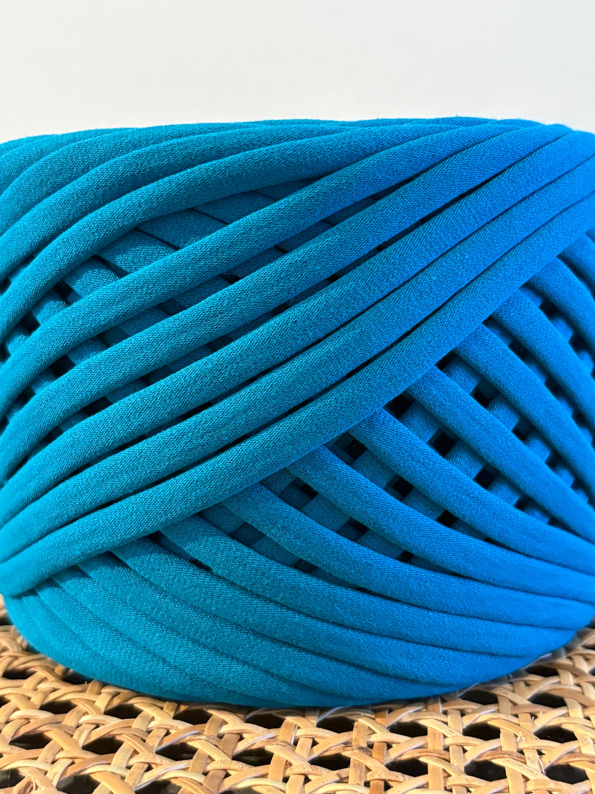 Cotton T-Shirt Yarn: Caribbean Blue