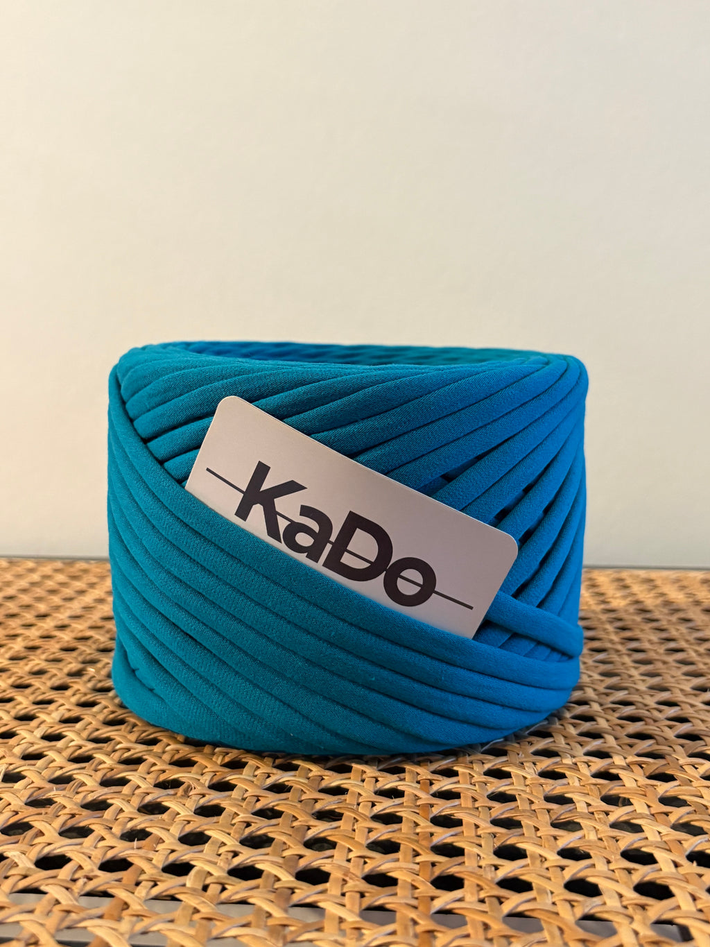 Cotton T-Shirt Yarn: Caribbean Blue