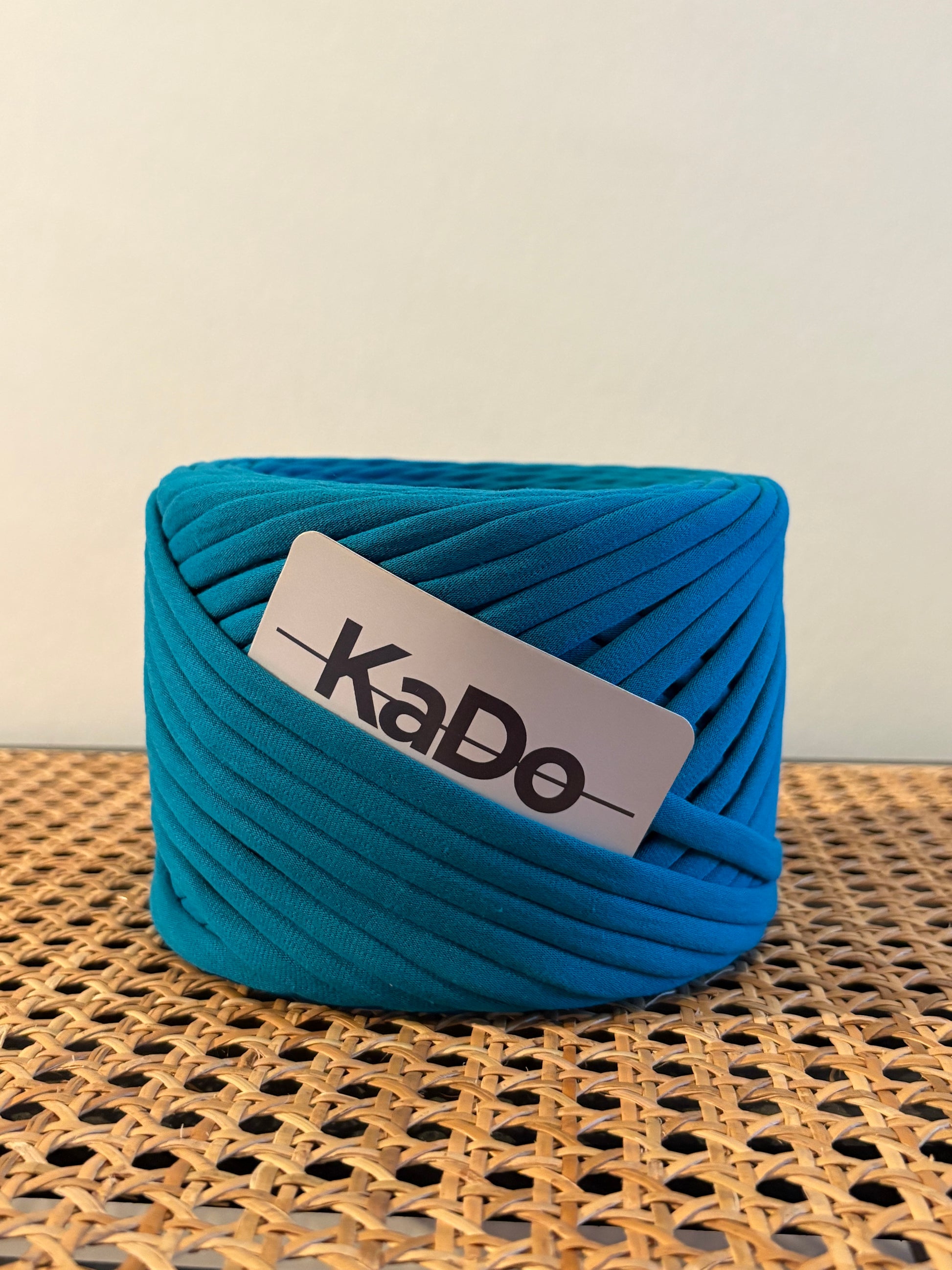 Cotton T-Shirt Yarn: Caribbean Blue