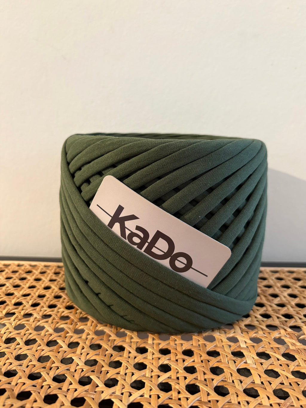 Cotton T-Shirt Yarn: Olive