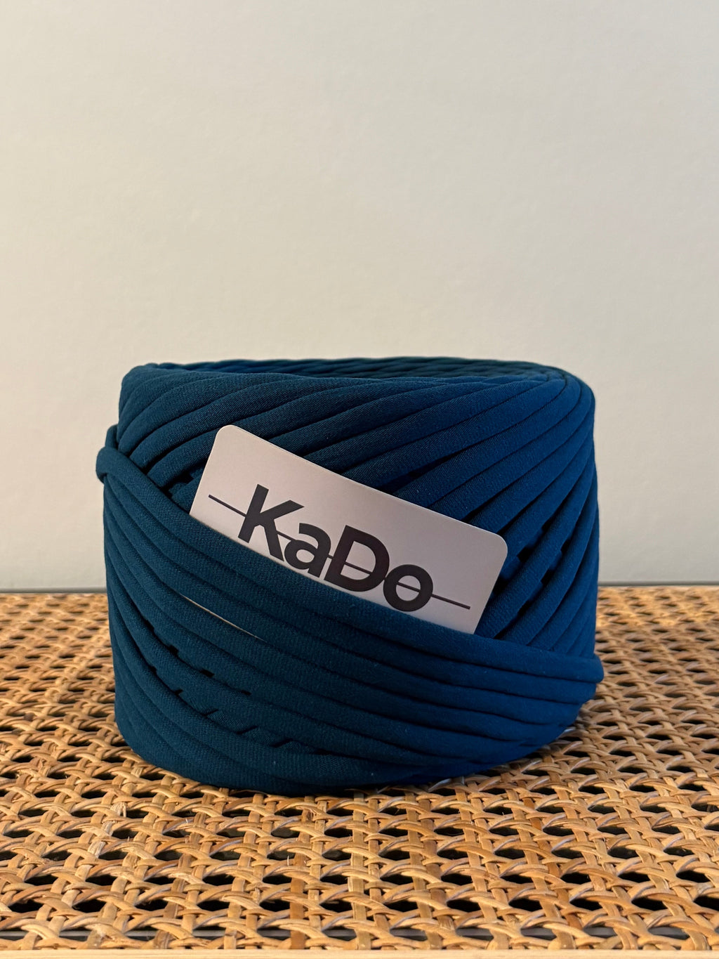 Cotton T-Shirt Yarn: Deep Blue
