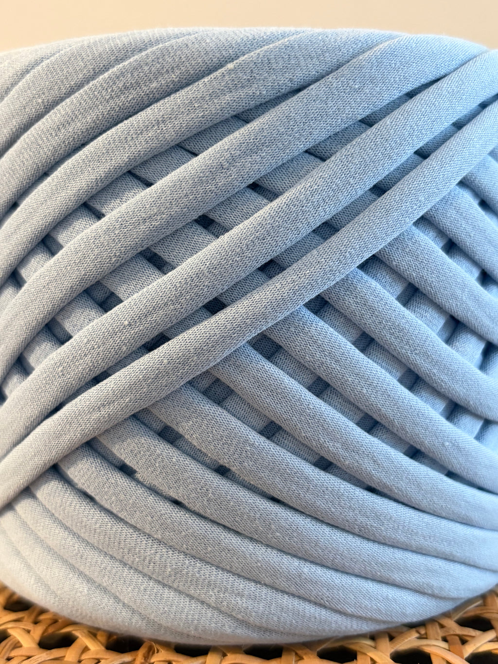 Cotton T-Shirt Yarn: Sky Blue