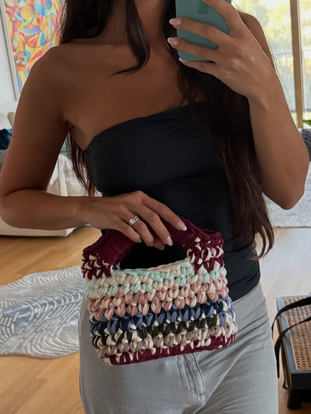 CLOÉ • Multicoloured Burgundy