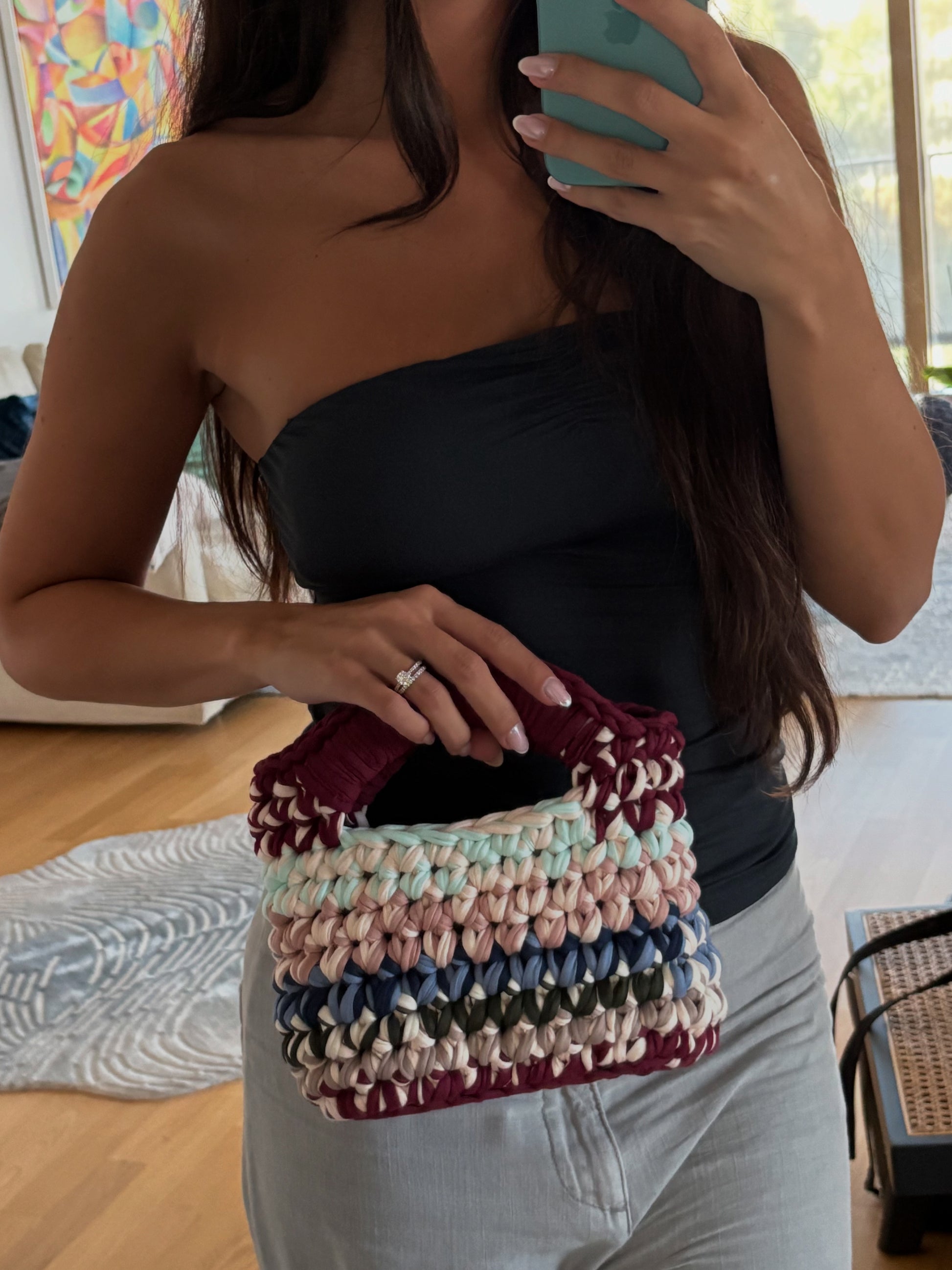 CLOÉ • Multicoloured Burgundy
