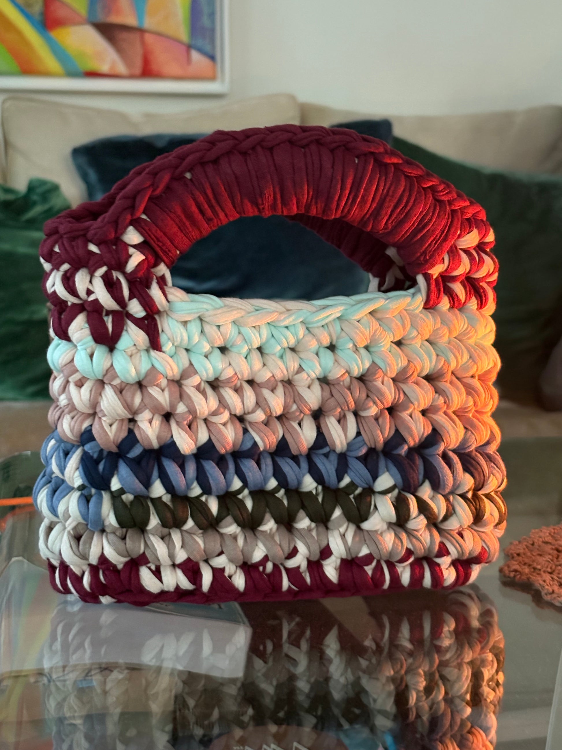 CLOÉ • Multicoloured Burgundy